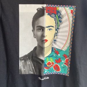 Black Frida Kahlo T-Shirt